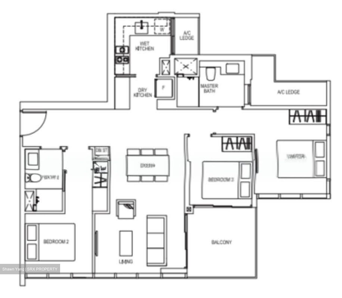 Sims Urban Oasis (D14), Condominium #601635901